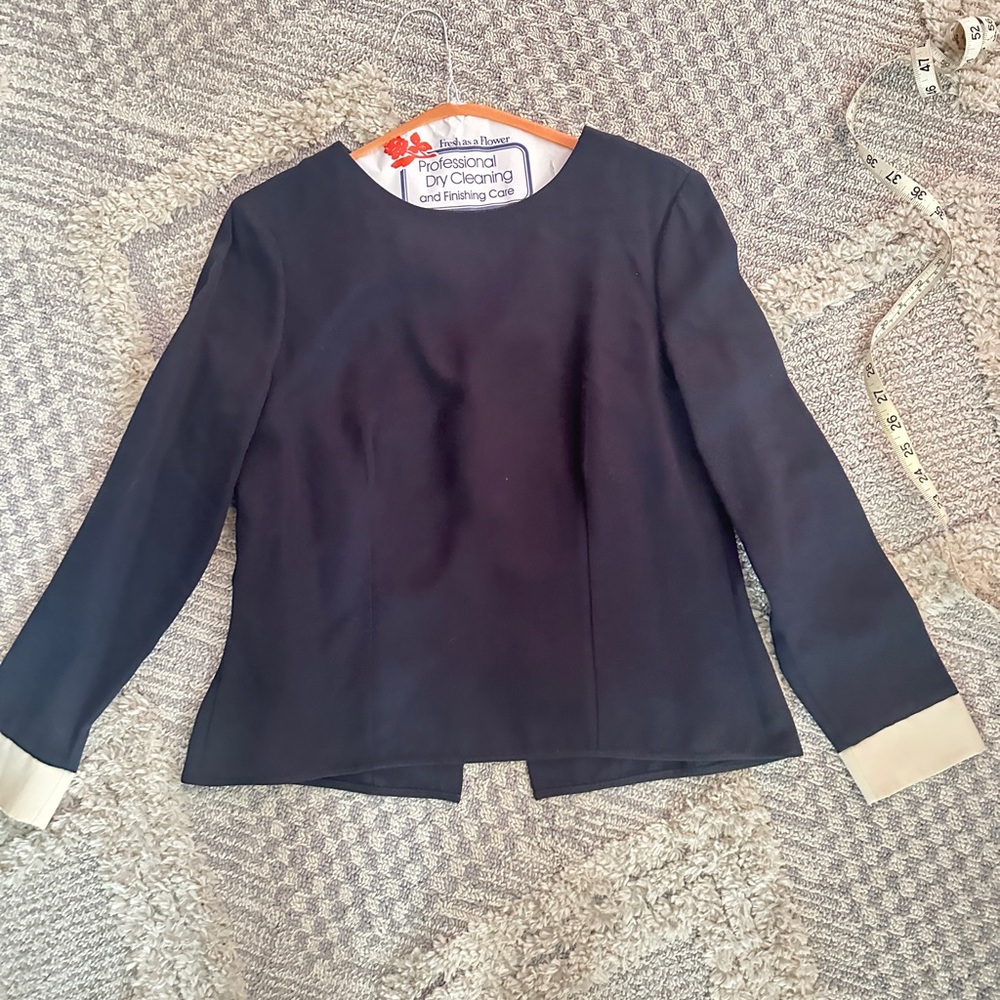 🎈Marc by Marc Jacobs navy blue blouse - size 6